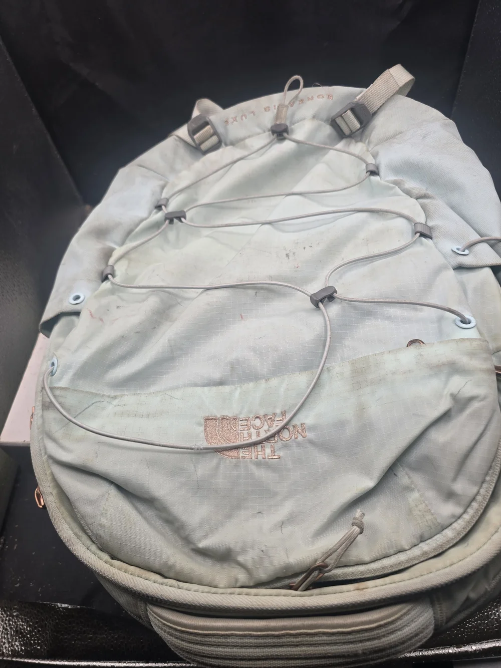 The North Face Pale Blue Borealis Luxe Backpack‎